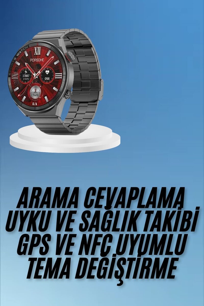 Çağrı Cevaplama Sesli Asistan Çoklu Dil Desteği 5.0 Bluetooth Akıllı Saat 2 Çağrı Cevaplama Sesli Asistan Çoklu Dil Desteği 5.0 Bluetooth Akıllı Saat - Görsel 2