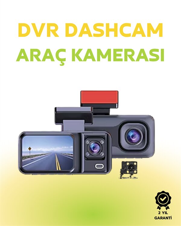 1080p Ön 720p Arka ve İç Kamera ile %100 Kapsama – Gece Görüşlü Araç Kamerası 1 1080p Ön 720p Arka ve İç Kamera ile %100 Kapsama – Gece Görüşlü Araç Kamerası