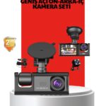 170° Geniş Açı Ön-Arka-İç Kamera Seti – Tam Kapsamlı Araç Güvenliği
