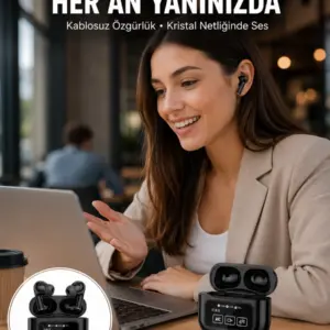 2025 Model Bluetooth Kulaklık Dokunmatik Ekran Yüksek Ses Kalitesi Yeni Nesil