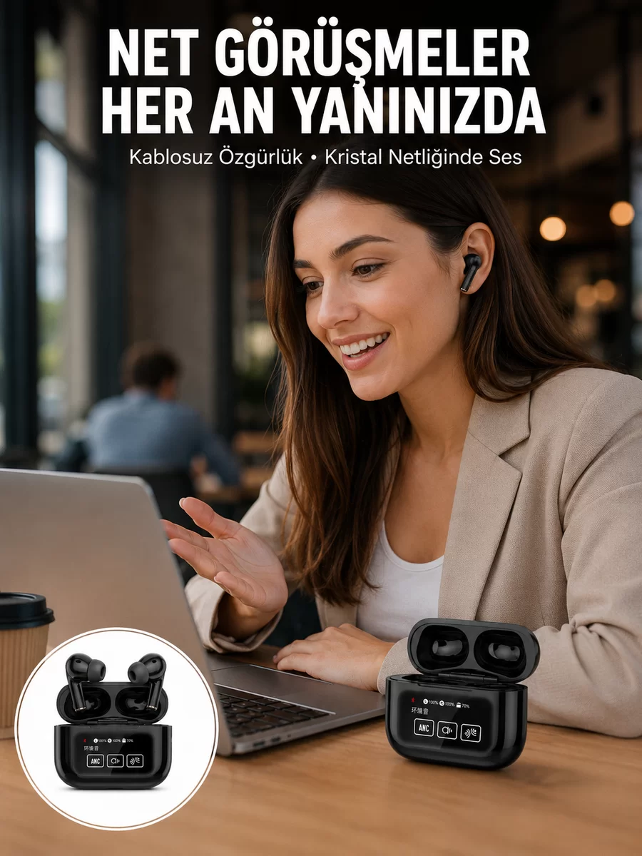 2025 Model Bluetooth Kulaklık Dokunmatik Ekran Yüksek Ses Kalitesi Yeni Nesil 1 2025 Model Bluetooth Kulaklık Dokunmatik Ekran Yüksek Ses Kalitesi Yeni Nesil