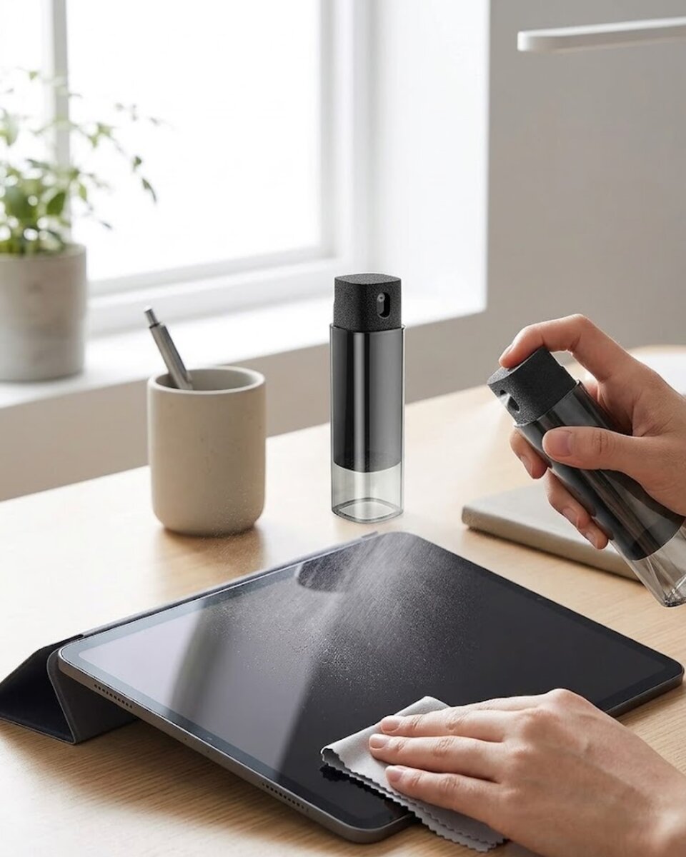 Çok Amaçlı Temizlik Sprey Şişesi Telefon Tablet Laptop Ekran Temizleme Kabı 1 Çok Amaçlı Temizlik Sprey Şişesi Telefon Tablet Laptop Ekran Temizleme Kabı