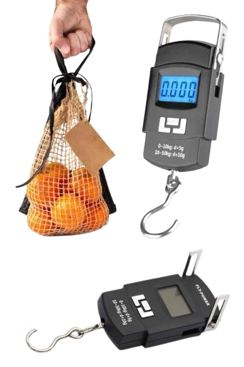 Profesyonel El Terazisi El Kantarı 50 Kg Dijital Göstergeli Tartı 2 Profesyonel El Terazisi El Kantarı 50 Kg Dijital Göstergeli Tartı - Görsel 2