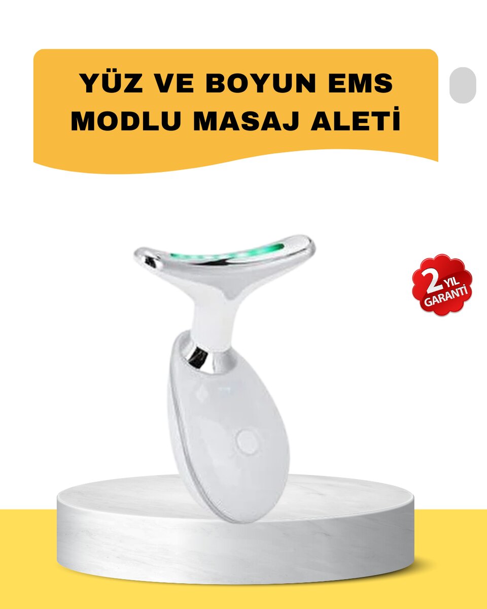 7 Seviyeli LED Cilt Sıkılaştırıcı Masaj Aleti 1 7 Seviyeli LED Cilt Sıkılaştırıcı Masaj Aleti