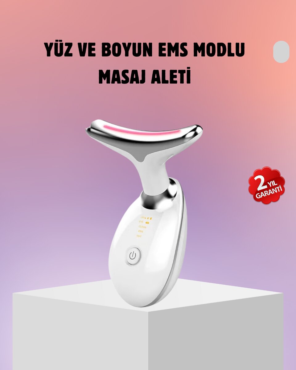 LED Işık Teknolojili Anti Aging Cilt Bakım Cihazı 1 LED Işık Teknolojili Anti Aging Cilt Bakım Cihazı