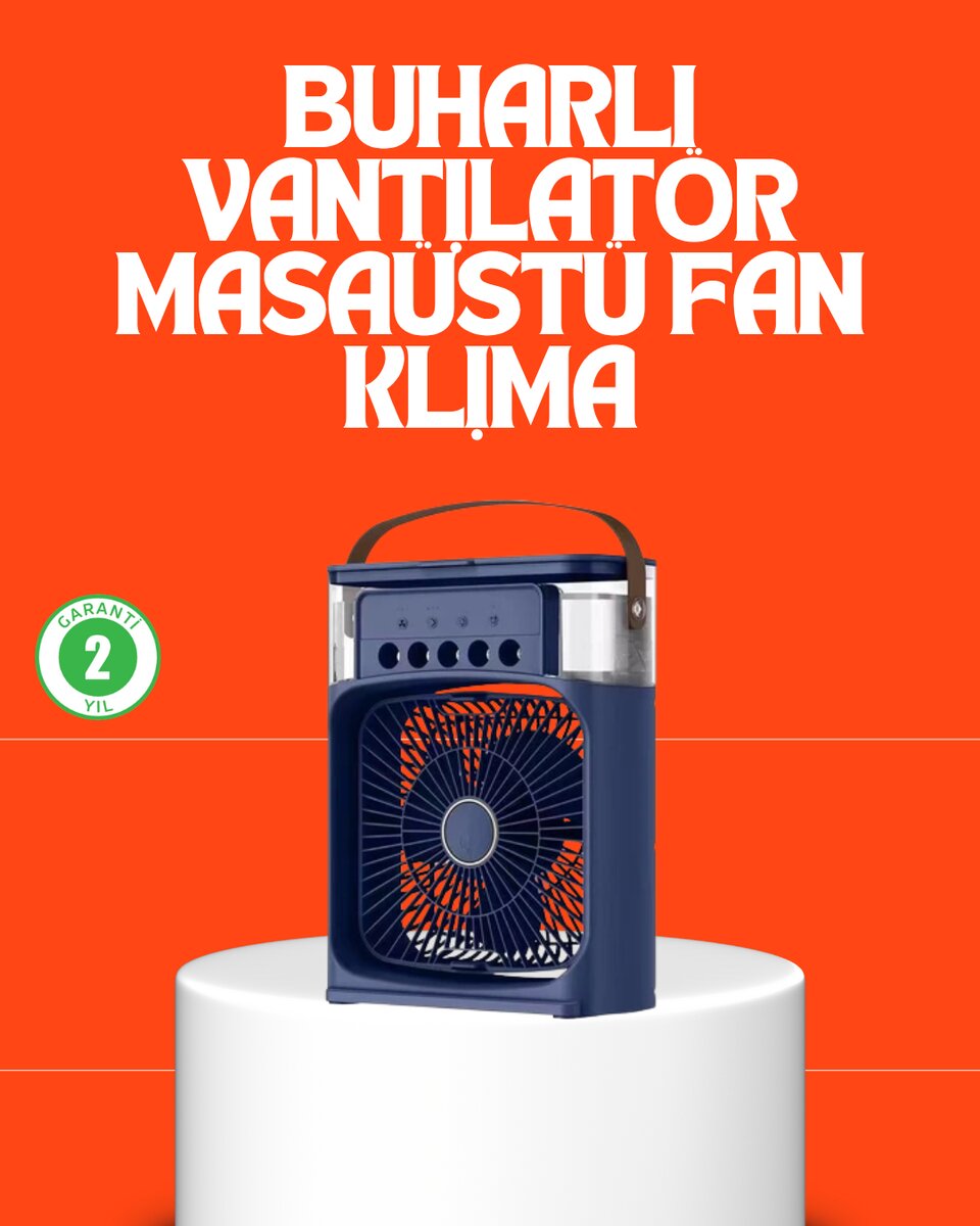 Ayarlanabilir Hız ve Yönlü Yüksek Performanslı Masaüstü Fan 1 Ayarlanabilir Hız ve Yönlü Yüksek Performanslı Masaüstü Fan
