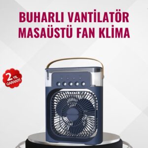 Haydiburaya 79 Enerji Tasarruflu Sessiz Çalışan Taşınabilir Soğutma Fanı