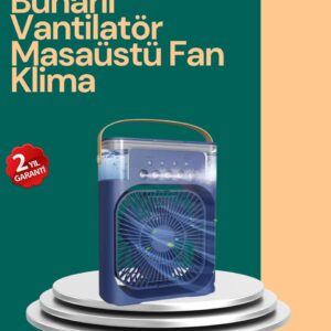 Modern Tasarımlı Kompakt ve Güçlü Hava Üfleyen Fan
