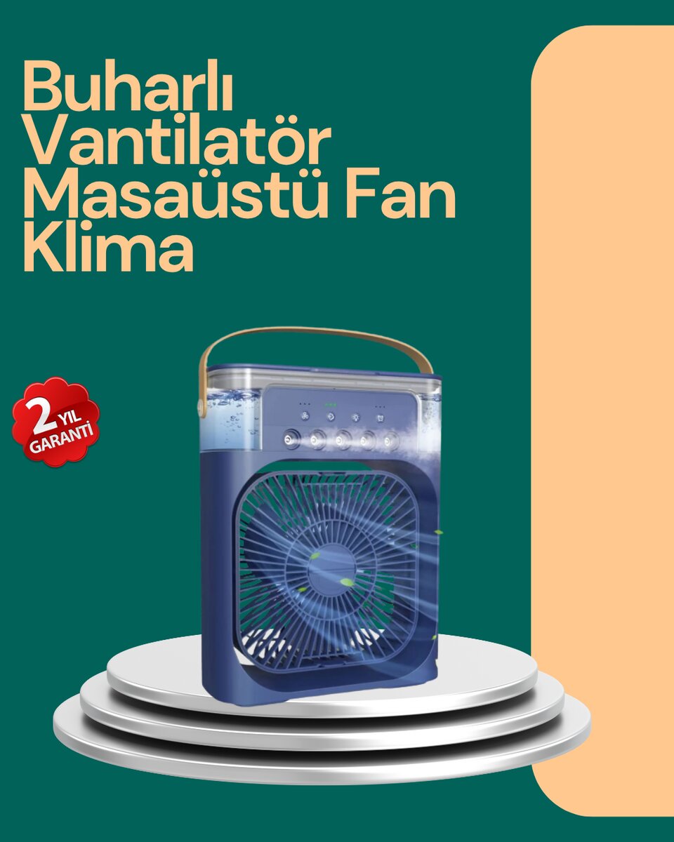 Modern Tasarımlı Kompakt ve Güçlü Hava Üfleyen Fan 1 Modern Tasarımlı Kompakt ve Güçlü Hava Üfleyen Fan