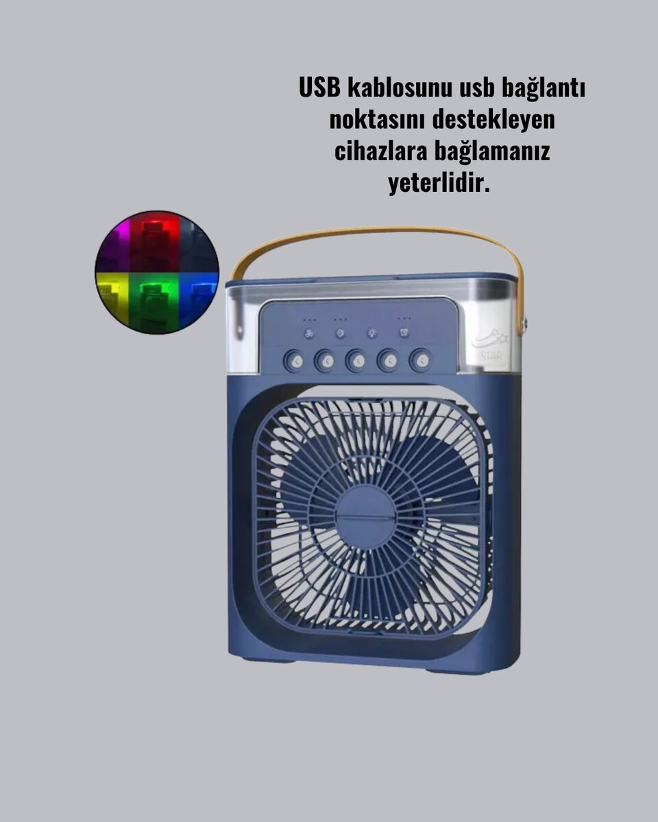 Modern Tasarımlı Kompakt ve Güçlü Hava Üfleyen Fan 3 Modern Tasarımlı Kompakt ve Güçlü Hava Üfleyen Fan - Görsel 3