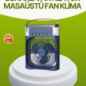 Turbo Fan Teknolojili Sessiz ve Güçlü Soğutma Fanı
