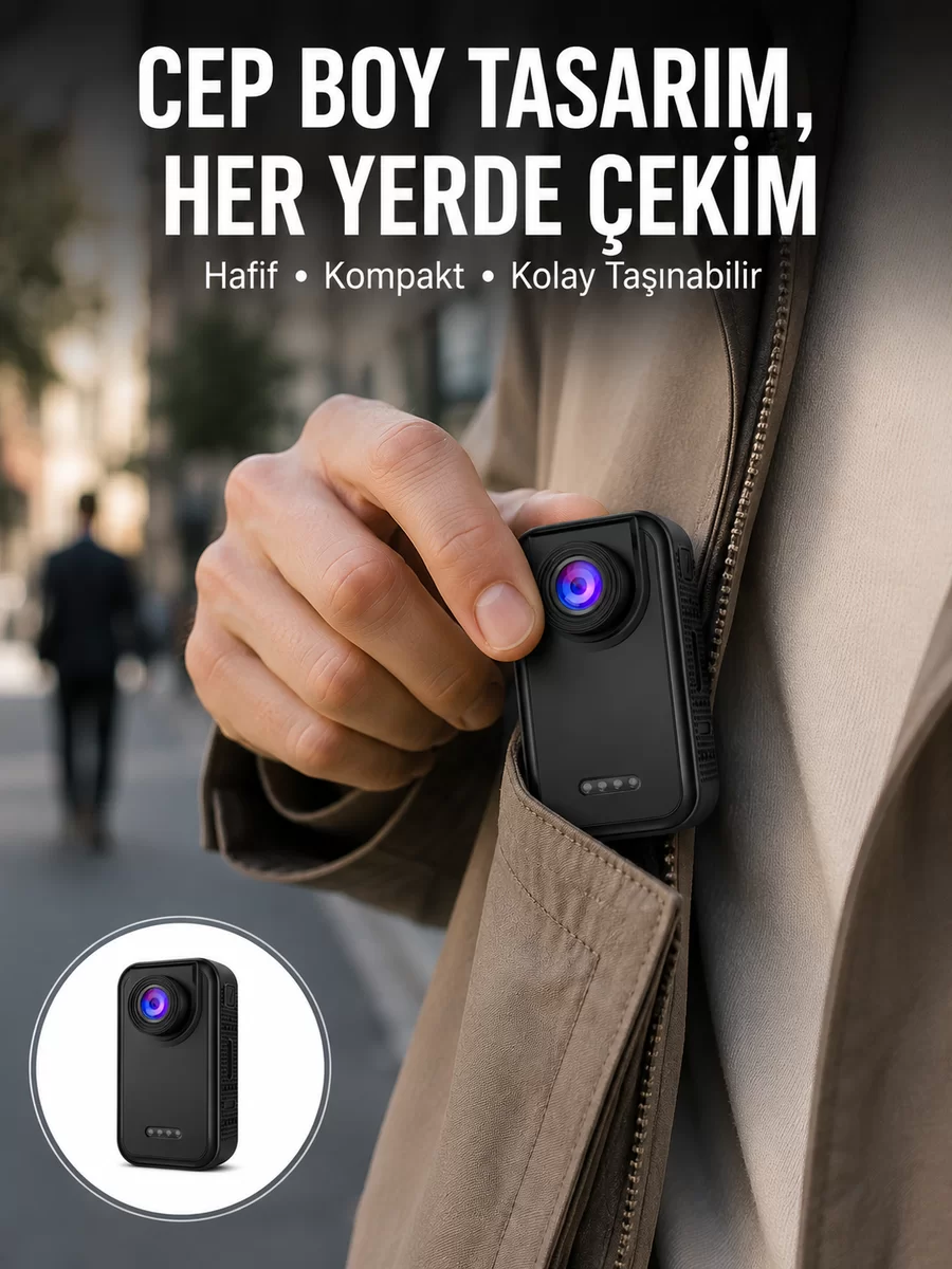 Vlog ve Sosyal Medya Çekimleri İçin Kompakt Taşınabilir Kamera Yeni Nesil 1 Vlog ve Sosyal Medya Çekimleri İçin Kompakt Taşınabilir Kamera Yeni Nesil