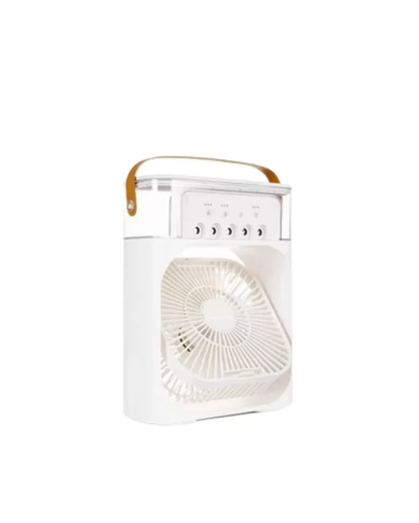 Taşınabilir 3'ü 1 Arada Mini Fan | Nemlendirici + Soğutucu + Gece Lambası Yeni Nesil 2 Taşınabilir 3'ü 1 Arada Mini Fan | Nemlendirici + Soğutucu + Gece Lambası Yeni Nesil - Görsel 2