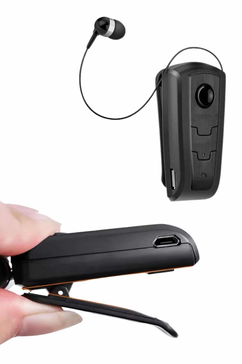 Makaralı Bluetooth Kulakiçi Yaka Kulaklığı Kablosuz Kulaklık 4 Makaralı Bluetooth Kulakiçi Yaka Kulaklığı Kablosuz Kulaklık - Görsel 4