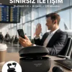 Gürültü Engelleyici TWS Kulaklık Uzun Pil Ömürlü ve Suya Dayanıklı Yeni Nesil