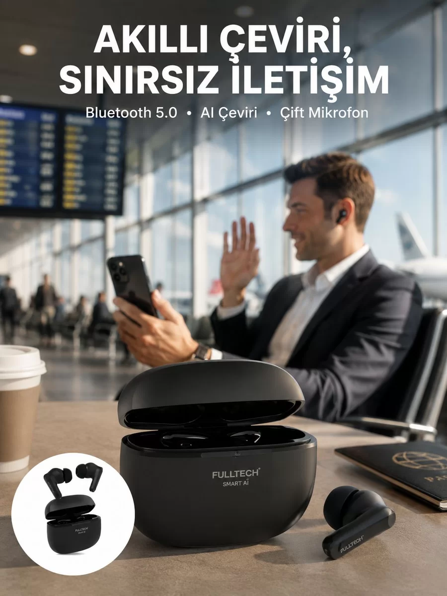 Gürültü Engelleyici TWS Kulaklık Uzun Pil Ömürlü ve Suya Dayanıklı Yeni Nesil 1 Gürültü Engelleyici TWS Kulaklık Uzun Pil Ömürlü ve Suya Dayanıklı Yeni Nesil