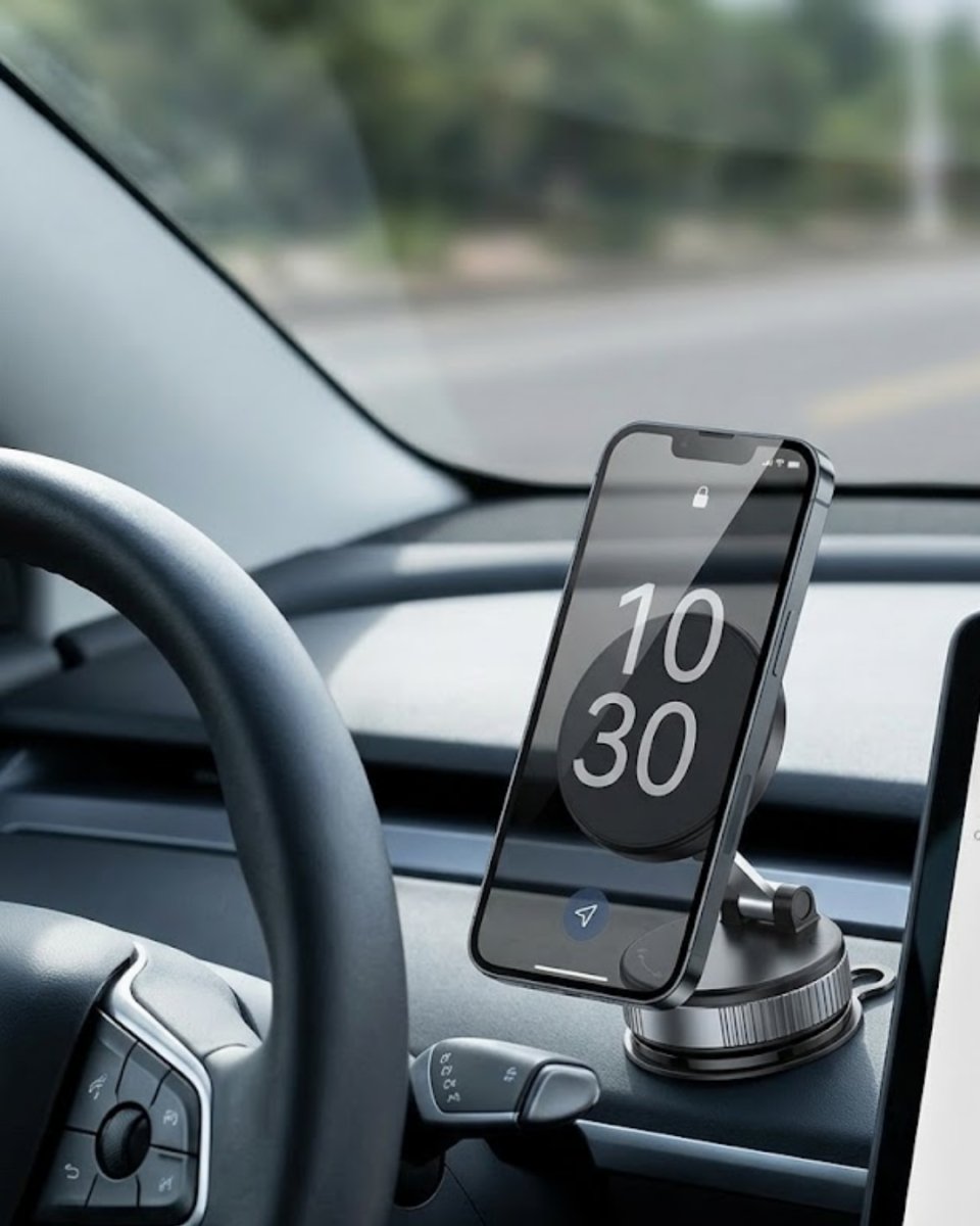 Güçlü Mıknatıslı Araç Telefon Tutucu 360 Derece Döner Stand 1 Güçlü Mıknatıslı Araç Telefon Tutucu 360 Derece Döner Stand