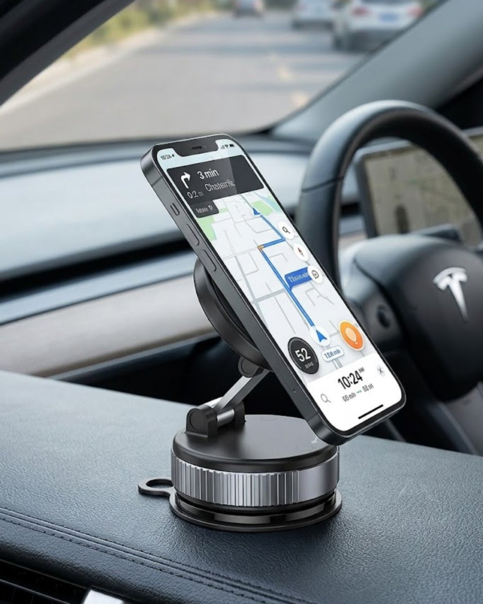 Manyetik Araç Telefon Tutucu 360° Döner Katlanabilir Telefon Standı 1 Manyetik Araç Telefon Tutucu 360° Döner Katlanabilir Telefon Standı