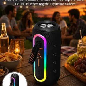 Kablosuz Bluetooth Hoparlör Taşınabilir Çoklu Bağlantılı Özelliği Yeni Nesil