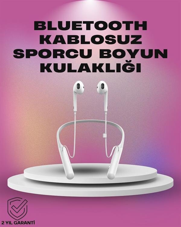 Uzun Pil Ömürlü Kablosuz Kulaklık – Boyun Askılı 100 Saat Kullanım 1 Uzun Pil Ömürlü Kablosuz Kulaklık – Boyun Askılı 100 Saat Kullanım