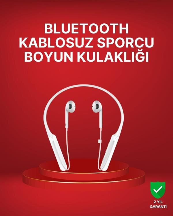 Boyun Askılı Kablosuz Kulaklık – Uzun Süreli Batarya Performansı 1 Boyun Askılı Kablosuz Kulaklık – Uzun Süreli Batarya Performansı