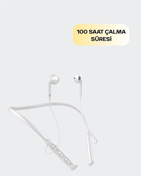 Boyun Askılı Kablosuz Kulaklık – Uzun Süreli Batarya Performansı 4 Boyun Askılı Kablosuz Kulaklık – Uzun Süreli Batarya Performansı - Görsel 4