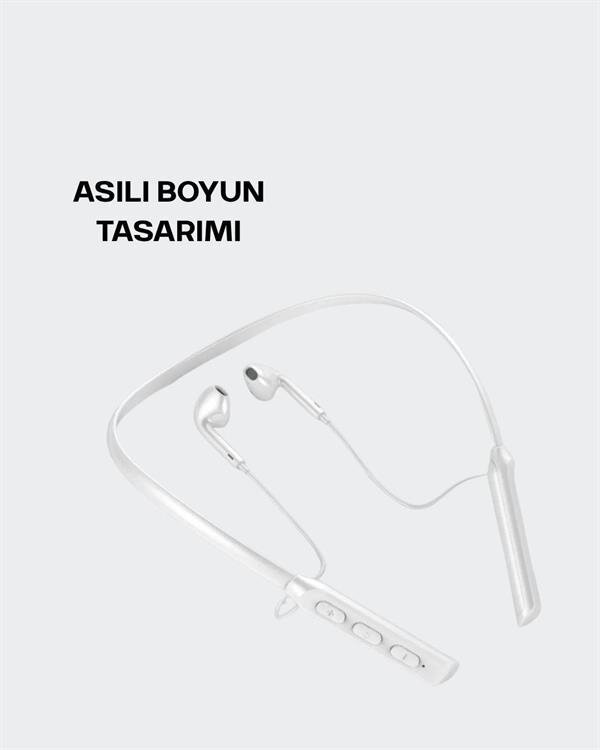 Yüksek Kapasiteli Pil Destekli Boyun Askılı Kulaklık – 100 Saat Dayanıklı 2 Yüksek Kapasiteli Pil Destekli Boyun Askılı Kulaklık – 100 Saat Dayanıklı - Görsel 2