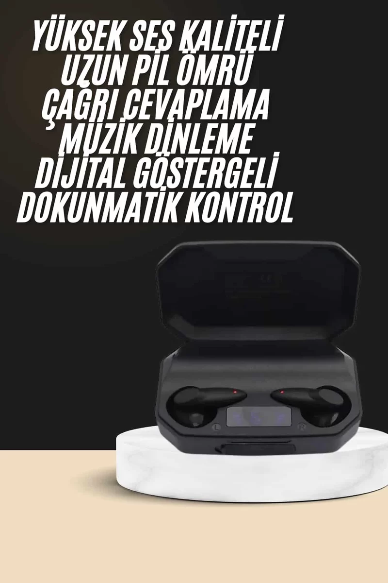 Kulak İçi Bluetooth Kulaklık Rgb Işıklı Çift Mikrofonlu iOS/Android Uyumlu BT 5.2 Yeni Nesil 2 Kulak İçi Bluetooth Kulaklık Rgb Işıklı Çift Mikrofonlu iOS/Android Uyumlu BT 5.2 Yeni Nesil - Görsel 2