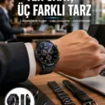 Akıllı Saat Yeni Nesil Üç Kordonlu Nabız Ölçer Çağrı Cevaplama Yeni Nesil