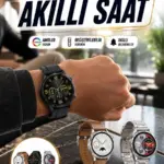 Akıllı Saat 5.0 Bluetooth Bağlantılı Sağlık ve Uyku Takibi Sosyal Medya Girişli Yeni Nesil