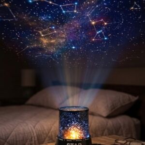 Star Projektör Gece Lambası Tavana Yıldız Yansıtan LED Işık