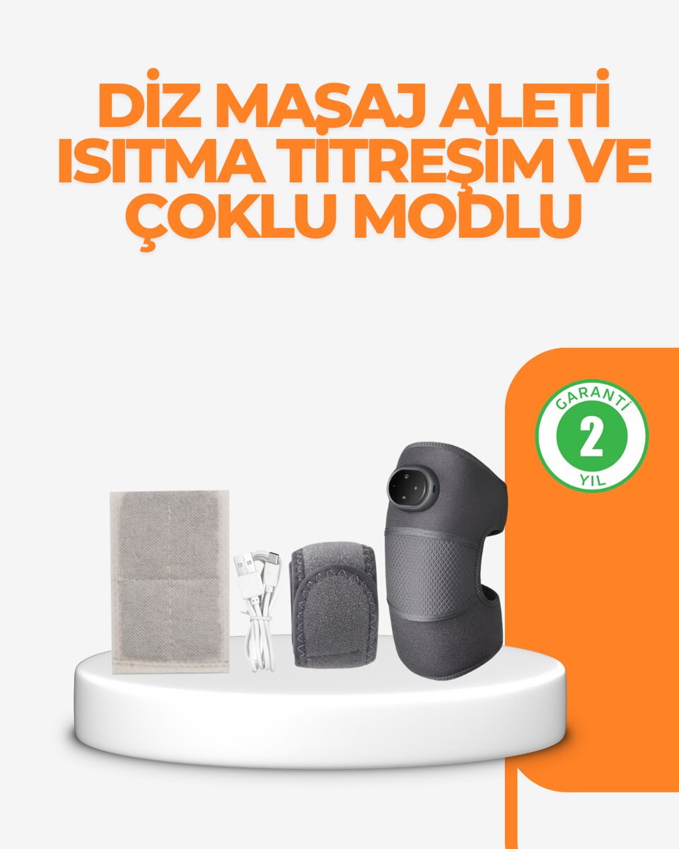 NTC Isı Kontrollü Diz Masaj Aleti Titreşim ve Isı Terapisi 1 NTC Isı Kontrollü Diz Masaj Aleti Titreşim ve Isı Terapisi