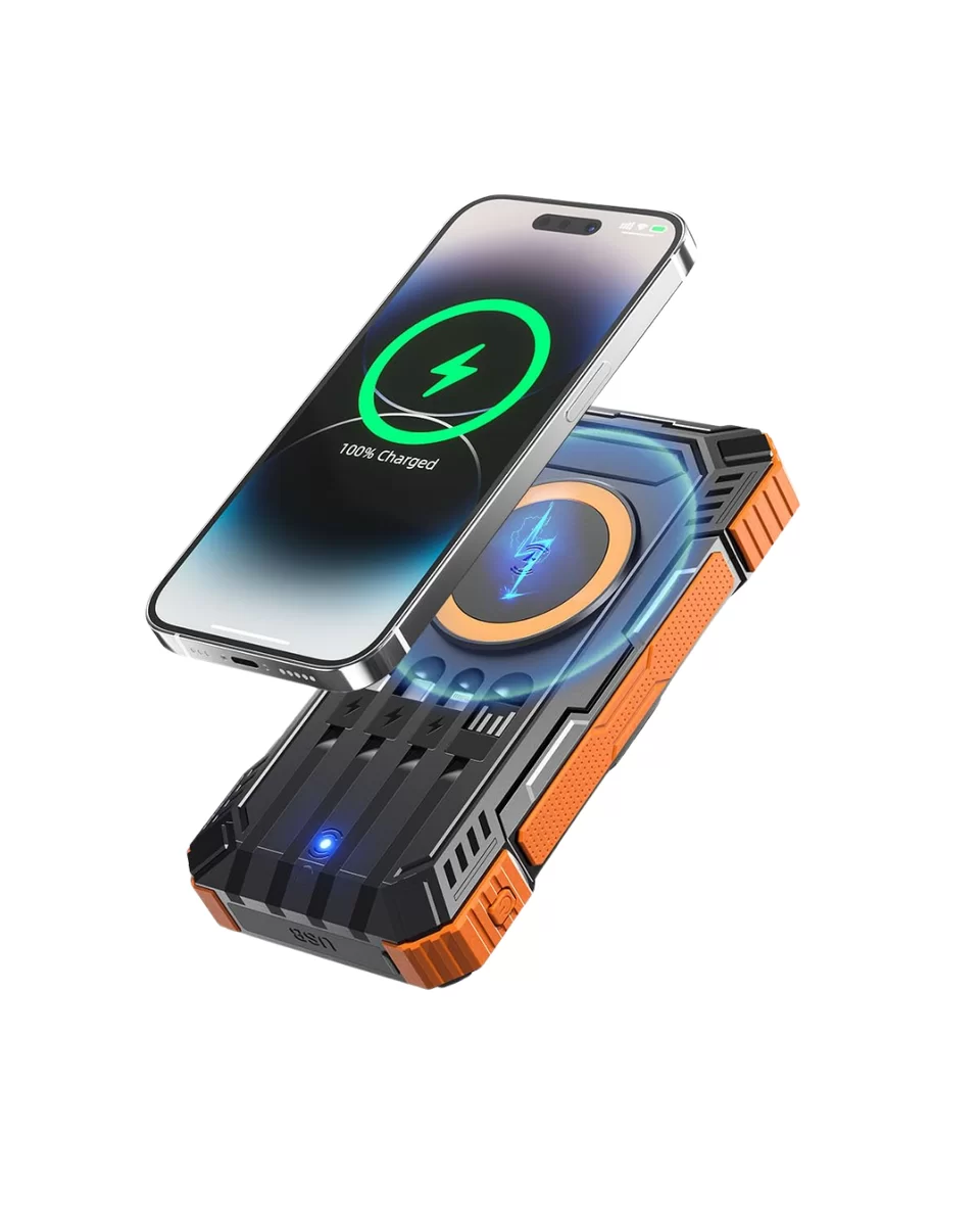 20000 mAh Powerbank Güneş Enerjili Kablosuz Şarj Hızlı Şarj Taşınabilir Batarya 2 20000 mAh Powerbank Güneş Enerjili Kablosuz Şarj Hızlı Şarj Taşınabilir Batarya - Görsel 2