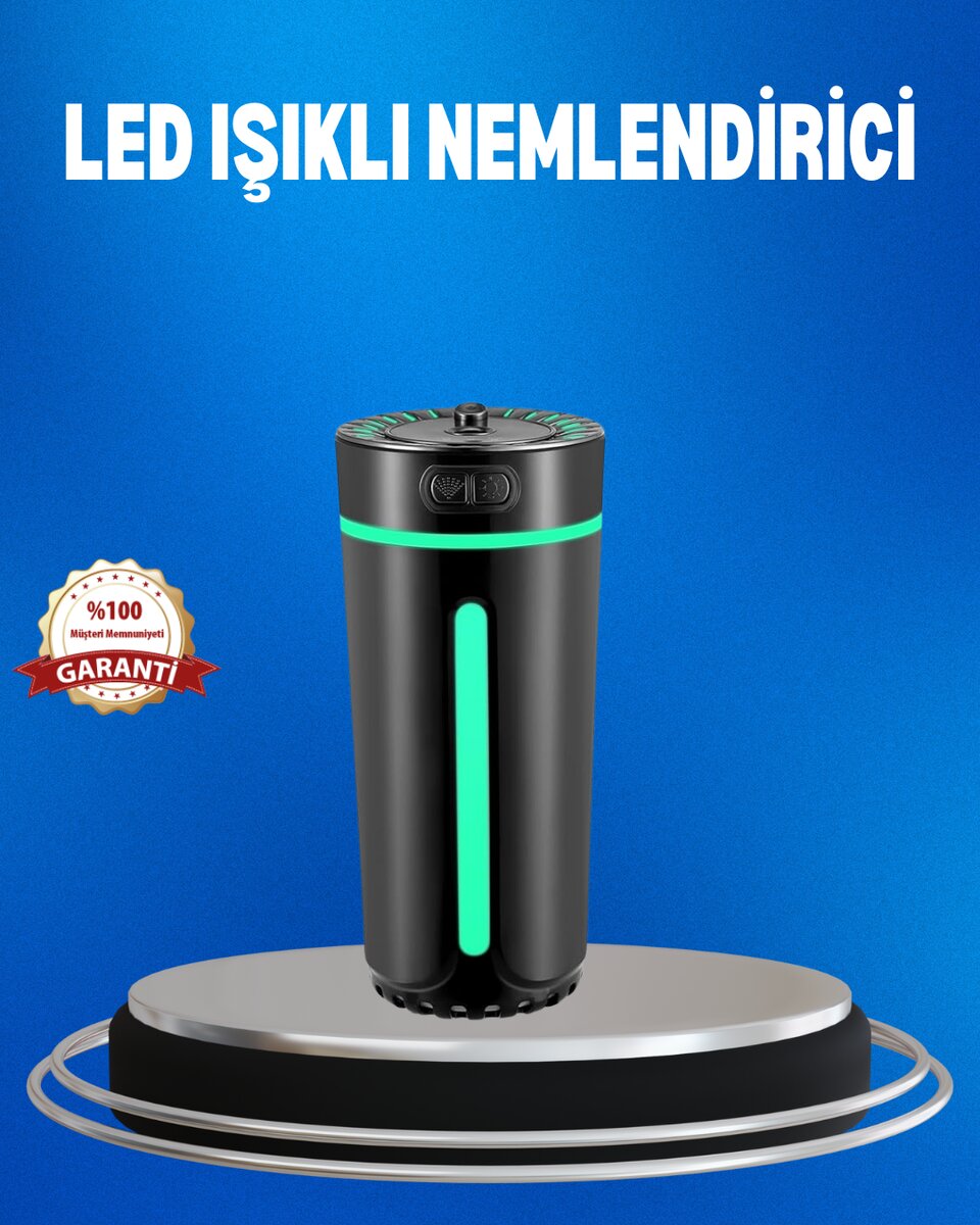 USB Bağlantılı LED’li Hava Nemlendirici Aromaterapi Buhar Difüzörü 1 USB Bağlantılı LED’li Hava Nemlendirici Aromaterapi Buhar Difüzörü