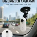 Şarj Edilebilir Uzun Ömürlü Mini Spor Kamera Full HD Yeni Nesil