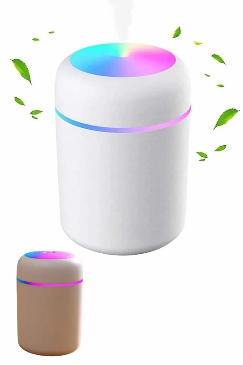 Humidifier LED Işıklı Mini Ortam Oda Kokusu Aromaterapi Buhardanlık 2 Humidifier LED Işıklı Mini Ortam Oda Kokusu Aromaterapi Buhardanlık - Görsel 2