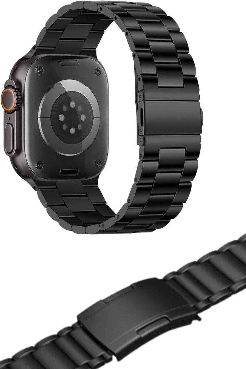 Akıllı Saat Arama Konuşma GPS ve NFC Özelliği 3 Kordonlu Amoled Ekran 4 Akıllı Saat Arama Konuşma GPS ve NFC Özelliği 3 Kordonlu Amoled Ekran - Görsel 4