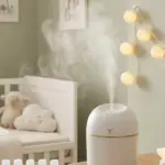 Kompakt Mini Hava Nemlendirici 5 Esans Hediyeli LED Işıklı USB Aromaterapi Cihazı