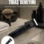 Suya Dayanıklı Tıraş Makinesi – Hassas Paslanmaz Çelik ve Titanyum Bıçak Yeni Nesil