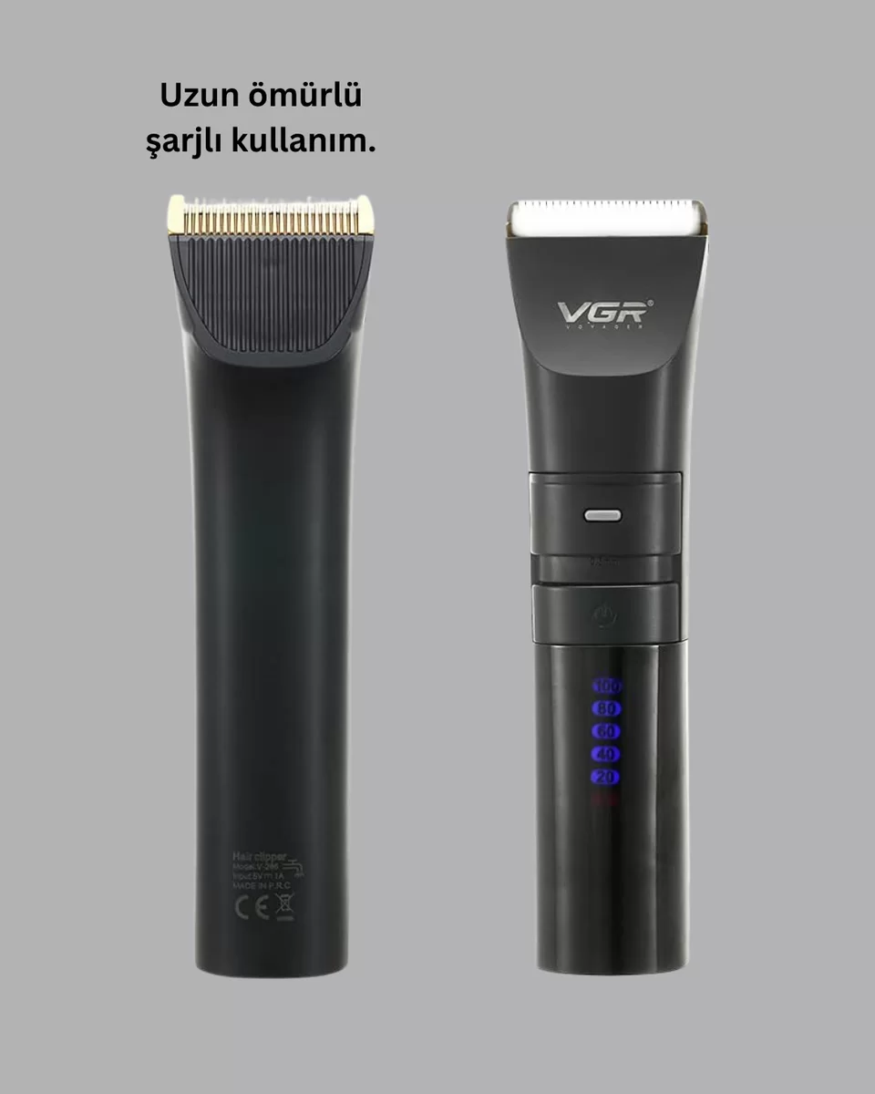 Şarjlı Saç Kesme Makinesi – 4 Taraklı 2 Kademeli Güç Ayarı Uzun Pil Ömrü Yeni Nesil 4 Şarjlı Saç Kesme Makinesi – 4 Taraklı 2 Kademeli Güç Ayarı Uzun Pil Ömrü Yeni Nesil - Görsel 4