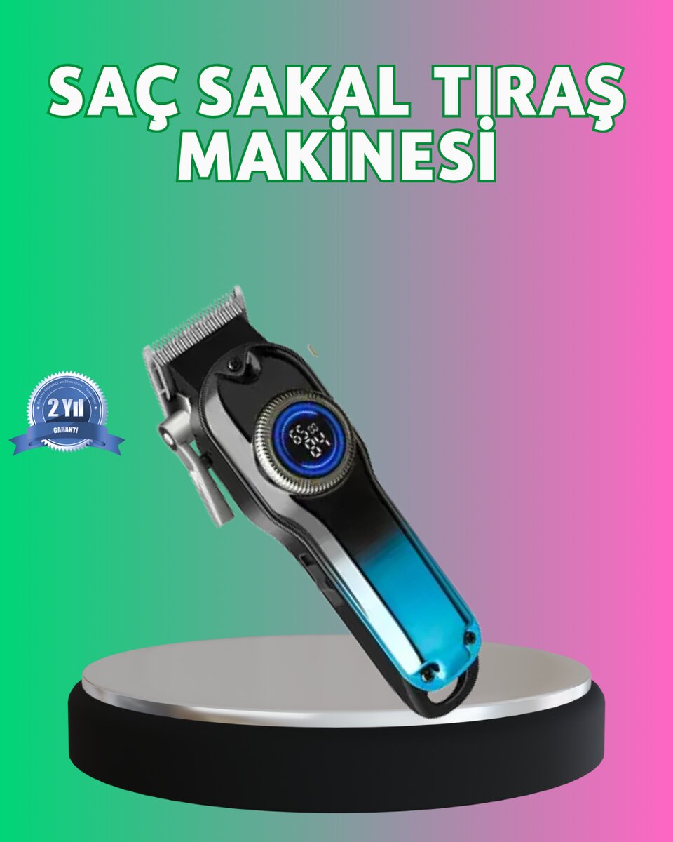 4 Limit Tarağı ve Ayarlanabilir Kesim Uzunluğu Saç Makinesi 1 4 Limit Tarağı ve Ayarlanabilir Kesim Uzunluğu Saç Makinesi