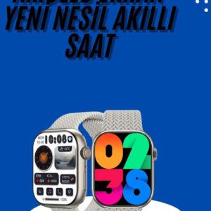 Haydiburaya 15 Akıllı Kol Saat Amoled Ekran Android ve İOS Uyumlu Arama Konuşma