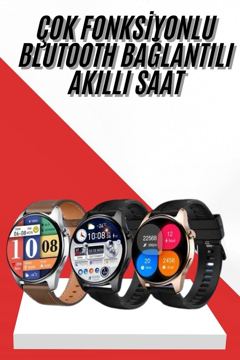 Akıllı Saat 1.5 Inç Amoled Ekran Çift Kordonlu GPS NFC Uyumlu 1 Akıllı Saat 1.5 Inç Amoled Ekran Çift Kordonlu GPS NFC Uyumlu