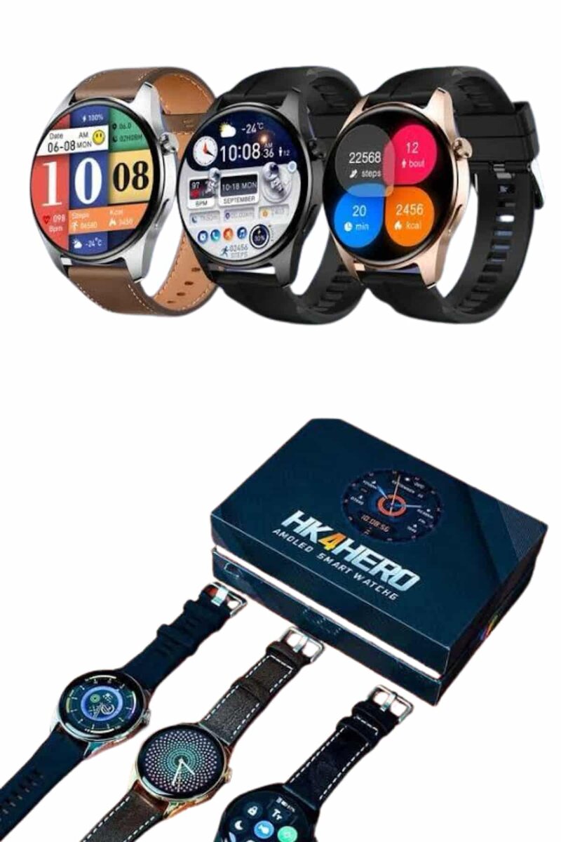 Yuvarlak Kasa 46mm Akıllı Saat Android Ve IOS Uyumlu Uyku ve Sağlık Takibi 3 Yuvarlak Kasa 46mm Akıllı Saat Android Ve IOS Uyumlu Uyku ve Sağlık Takibi - Görsel 3