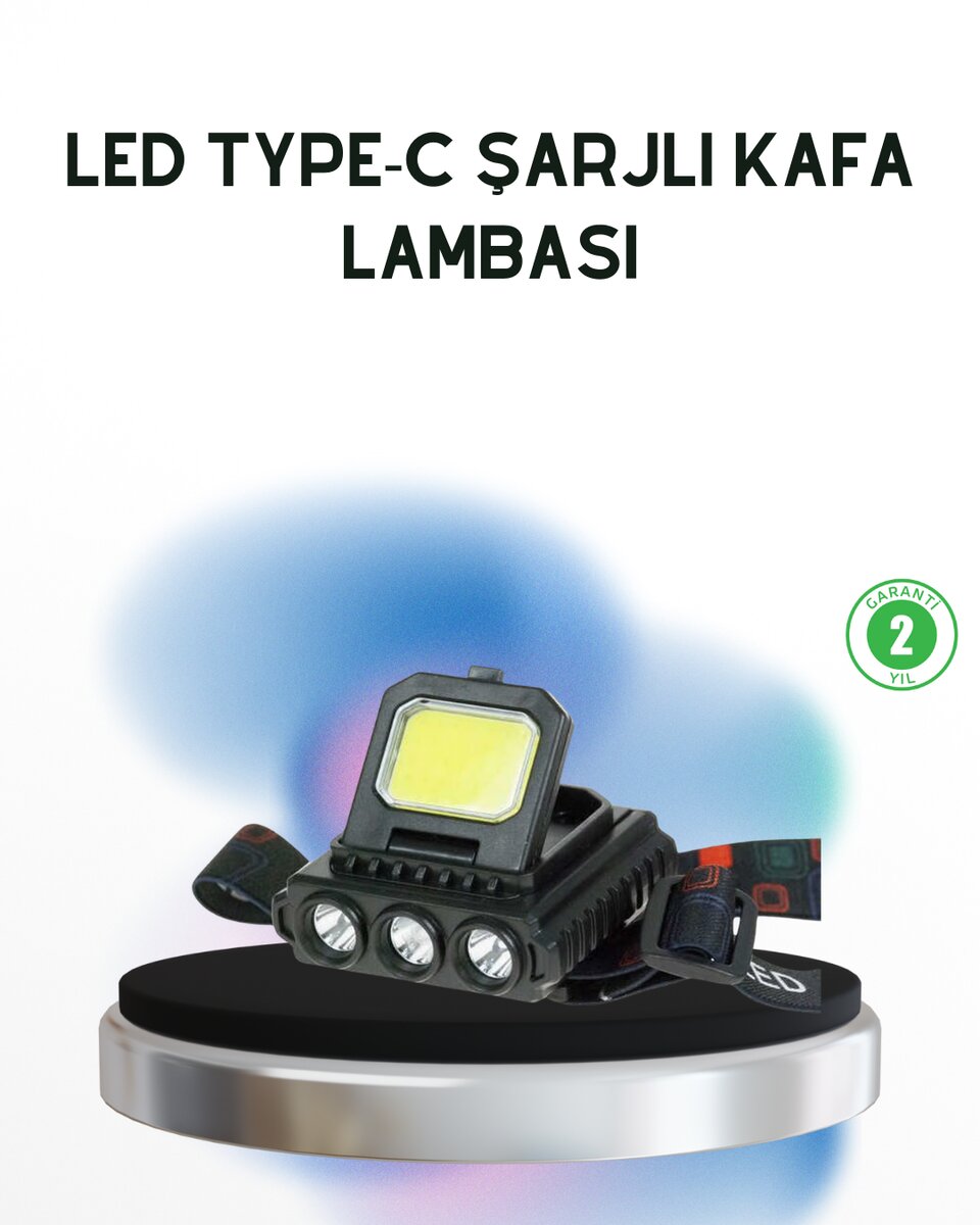 Şarjlı LED Kafa Lambası 800 Lumen COB XPE Ayarlanabilir Başlıklı 1 Şarjlı LED Kafa Lambası 800 Lumen COB XPE Ayarlanabilir Başlıklı