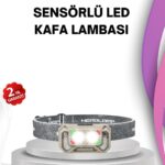 El Sallama Sensörlü LED Far Ayarlanabilir Işık Açısı