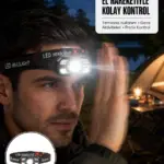 Şarj Edilebilir LED Far Hareket Sensörlü 5 Modlu Outdoor Yeni Nesil