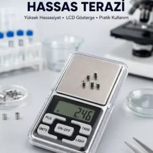 Hassas Tartım İçin Dijital Cep Terazisi Sayma Modlu Yeni Nesil