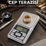 Taşınabilir Dijital Cep Terazisi 5 Ölçüm Birimli Yeni Nesil