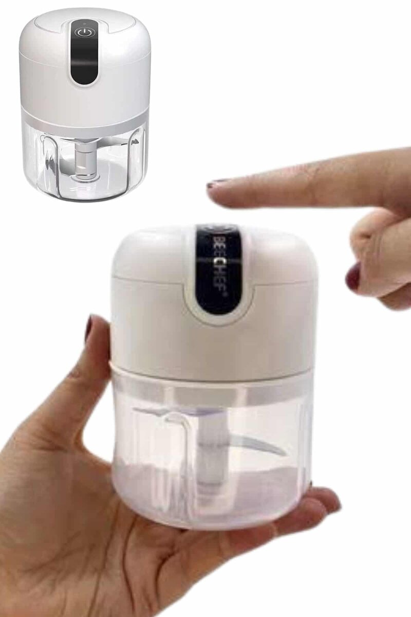 Mini El Rondosu Şarjlı Doğrayıcı Taşınabilir Rondo Blender 250 ML 4 Mini El Rondosu Şarjlı Doğrayıcı Taşınabilir Rondo Blender 250 ML - Görsel 4